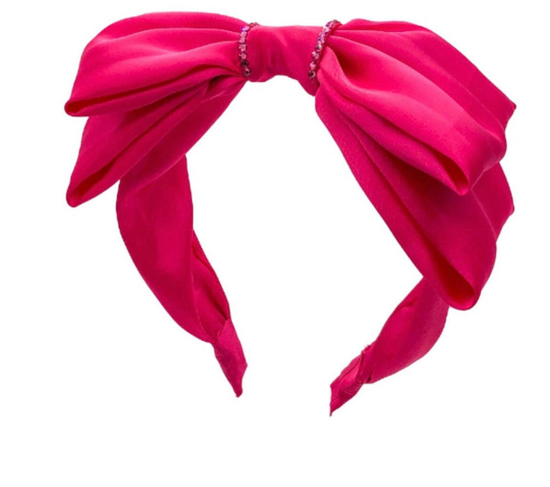 Fuchsia Rhinestone Headband